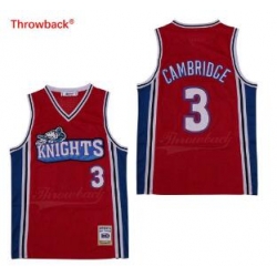 Lil Bow Wow LA Knights Movie Basketball Jersey Red 3 Cambridge