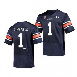 Auburn Tigers Anthony Schwartz Navy Replica Men'S Jersey