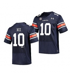 Auburn Tigers Bo Nix Navy Replica Men'S Jersey