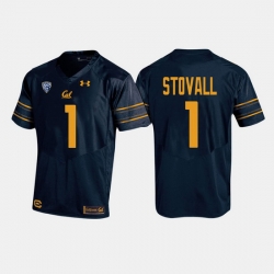 California Golden Bears Melquise Stovall College Football Navy Jersey