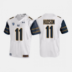 California Golden Bears Raymond Hudson College Football White Jersey