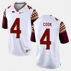 Florida State Seminoles Dalvin Cook College Football White Jersey