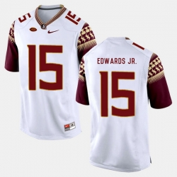 Florida State Seminoles Mario Edwards Jr. College Football White Jersey