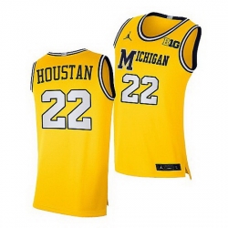 Michigan Wolverines Caleb Houstan Replica 2021 Jersey