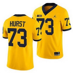 Michigan Wolverines Maurice Hurst Maize Nfl Alumni Men Jersey