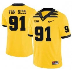 Men Iowa Hawkeyes #79 Bryan Bulaga College Football Jerseys Gold