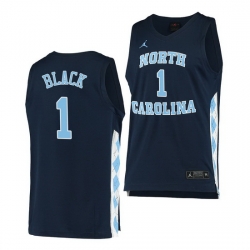 North Carolina Tar Heels Leaky Black Navy Alternate Men Jersey