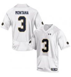 Men Under Armour 3 Authentic White Jersey