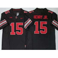 Men Ohio State Buckeyes  4 Jeremiah Smith Black 2026 F U S E  Limited Stitched Jersey