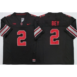 Men Ohio Stayes Buckeyes  2 Legend Bey Black 2026 F U S E  Limited Stitched Jersey