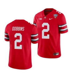 Ohio State Buckeyes J.K. Dobbins Scarlet 2021 Sugar Bowl College Football Jersey