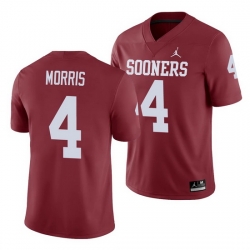 Oklahoma Sooners Chandler Morris Crimson Game Men'S Jersey