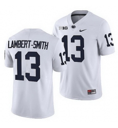 penn state nittany lions keandre lambert smith white college football men jersey