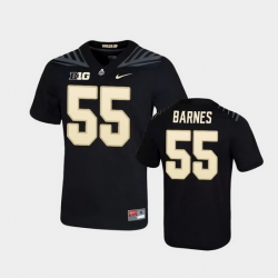 Men Purdue Boilermakers Derrick Barnes Game Football Black Jersey