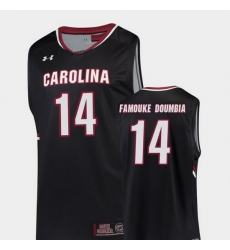 Men South Carolina Gamecocks Ibrahim Famouke Doumbia Black Replica College Basketball Jersey