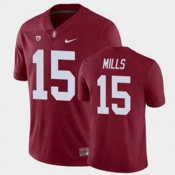 Men Stanford Cardinal Davis Mills College Football Cardinal Game Jersey