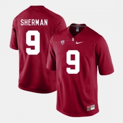 Men Stanford Cardinal Richard Sherman College Football Cardinal Jersey