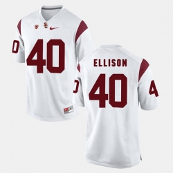 Men Usc Trojans Rhett Ellison Pac 12 Game White Jersey