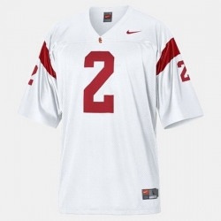 Men Usc Trojans Robert Woods College Football White Jersey