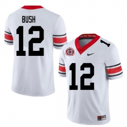 2020 Men #12 Tommy Bush Georgia Bulldogs 1980 National Champions 40th Anniversary College Football