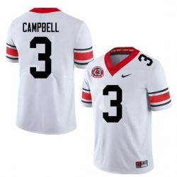 2020 Men #3 Tyson Campbell Georgia Bulldogs 1980 National Champions 40th Anniversary College Footbal