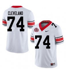 2020 Men #74 Ben Cleveland Georgia Bulldogs 1980 National Champions 40th Anniversary College Footbal