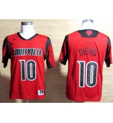 Louisville Cardinals 10 Gorgui Dieng Red College NCAA Jerseys