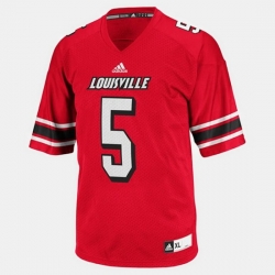 Louisville Cardinals Teddy Bridgewater College Football Red Jersey