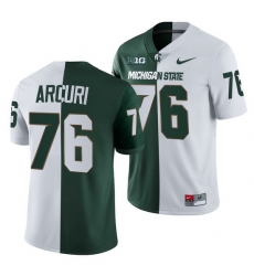 Michigan State Spartans Aj Arcuri Michigan State Spartans Split Edition 2021 22 Jersey