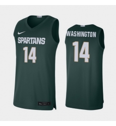 Michigan State Spartans Brock Washington Green Alumni Limited Men'S Jersey