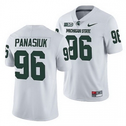 Michigan State Spartans Jacub Panasiuk White Limited Men Jersey