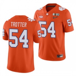 Clemson Tigers Mason Trotter Orange College Football Men'S Jersey