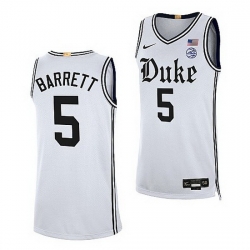 Duke Blue Devils Rj Barrett The Brotherhood 2021 22 Alumni Limited Jersey