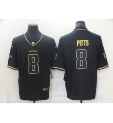 Nike Falcons 8 Kyle Pitts Black Gold Vapor Untouchable Limited Jersey