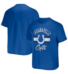 Men Indianapolis Colts Blue X Darius Rucker Collection Stripe T Shirt