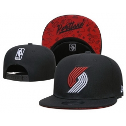 Portland Blazers Snapback Cap 011