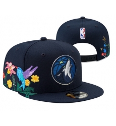 Minnesota Timberwolves NBA Snapback Cap 005