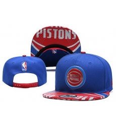 Detroit Pistons NBA Snapback Cap 002