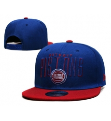 Detroit Pistons Snapback Cap 003