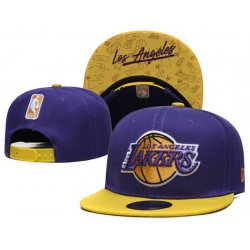 Los Angeles Lakers Snapback Cap 016