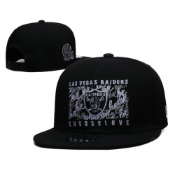 Las Vegas Raiders Snapback Hat 24E03