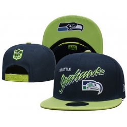 Seattle Seahawks Snapback Cap 013