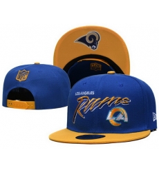 Los Angeles Rams NFL Snapback Hat 006