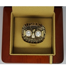 1975 NFL Super Bowl X Pittsburgh Steelers Championship Ring