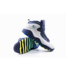 Air Jordan 10 Retro Men Shoes Rio City