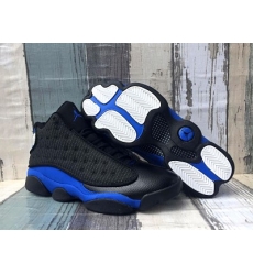 Air Jordan 13 Classic Black Blue Men Shoes