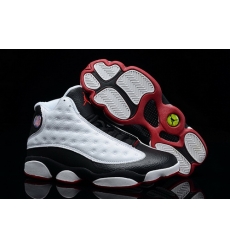 Air Jordan 13 Shoes 2013 Mens Supper AAA White Black Red