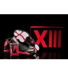 Air Jordan 13 XIII Shoes 2013 Mens Shoes Black Red Sale