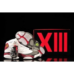 Air Jordan 13 XIII Shoes 2013 Mens Shoes White Black Red Online