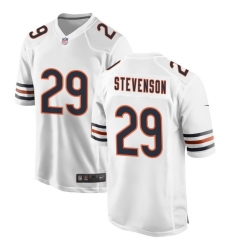 Nike Chicago Bears 29 Stevenson White Stitched NFL Vapor Untouchable Limited Jersey